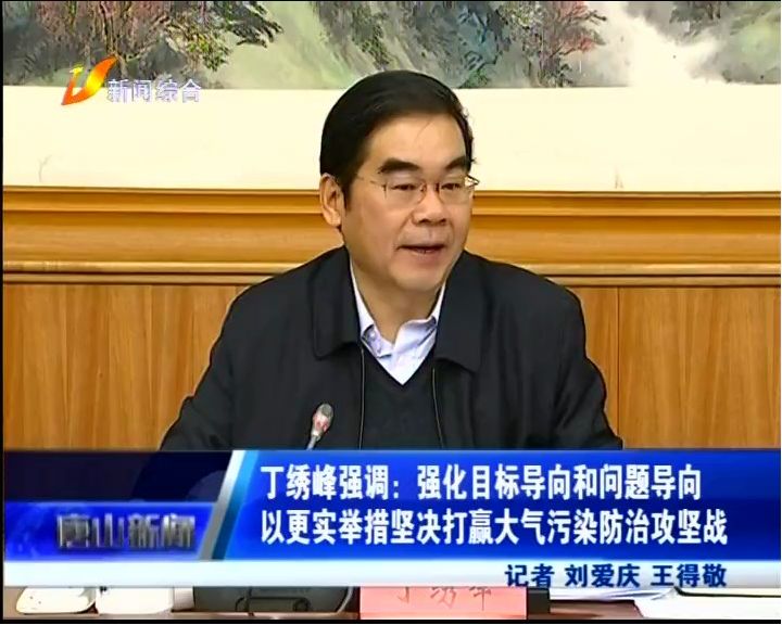 丁绣峰强调:强化目标导向和问题